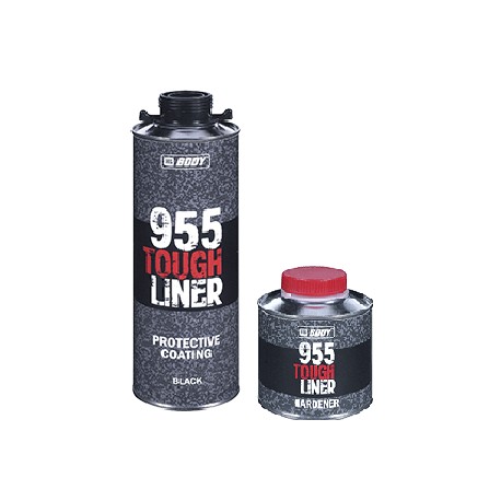 HB BODY-  Kit HB955  Gravilha Catalisada Prt ( 600ml+200ml )